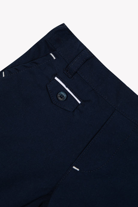Pants - Navy Cotton Ceremony