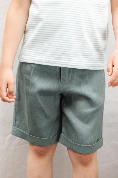 Shorts - Khaki Linen Ceremony