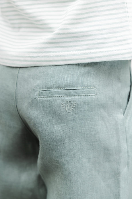 Shorts - Khaki Linen Ceremony