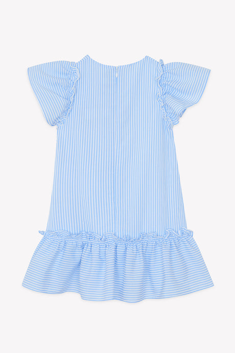 Dress - Cornflower Stripes