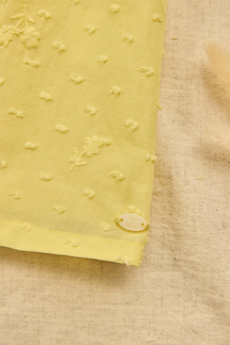 Dress - Citrus Cotton Peter Pan Collar