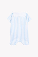 Jumpsuit Short - Cotton Sky Stripes Garda