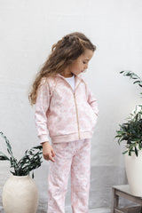 Jogging Suit - Pink Cotton Print Inspiration Toile De Jouy