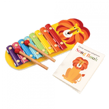 Children's xylophone with song book - Charlie the Lion