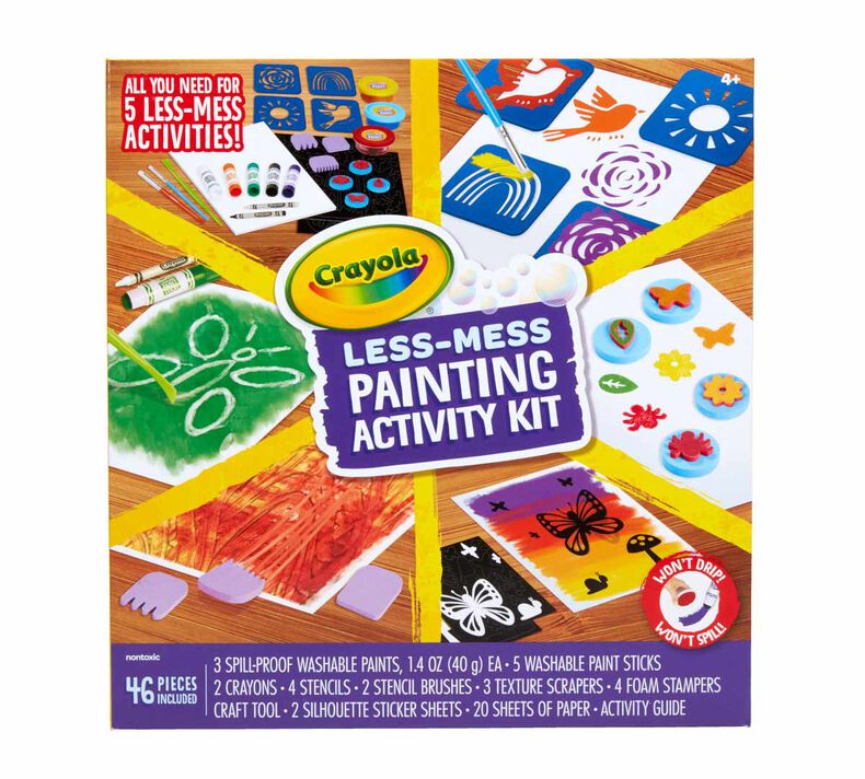 Less Mess Painting Activity Kit