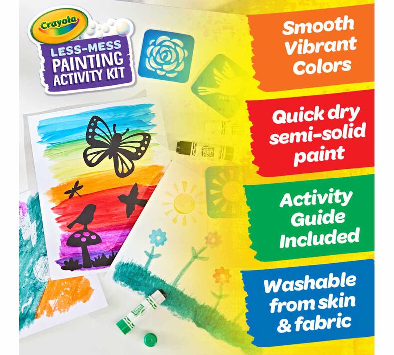 Less Mess Painting Activity Kit