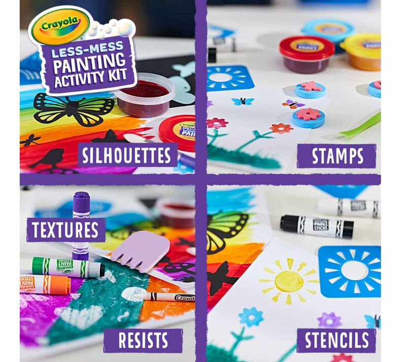 Less Mess Painting Activity Kit
