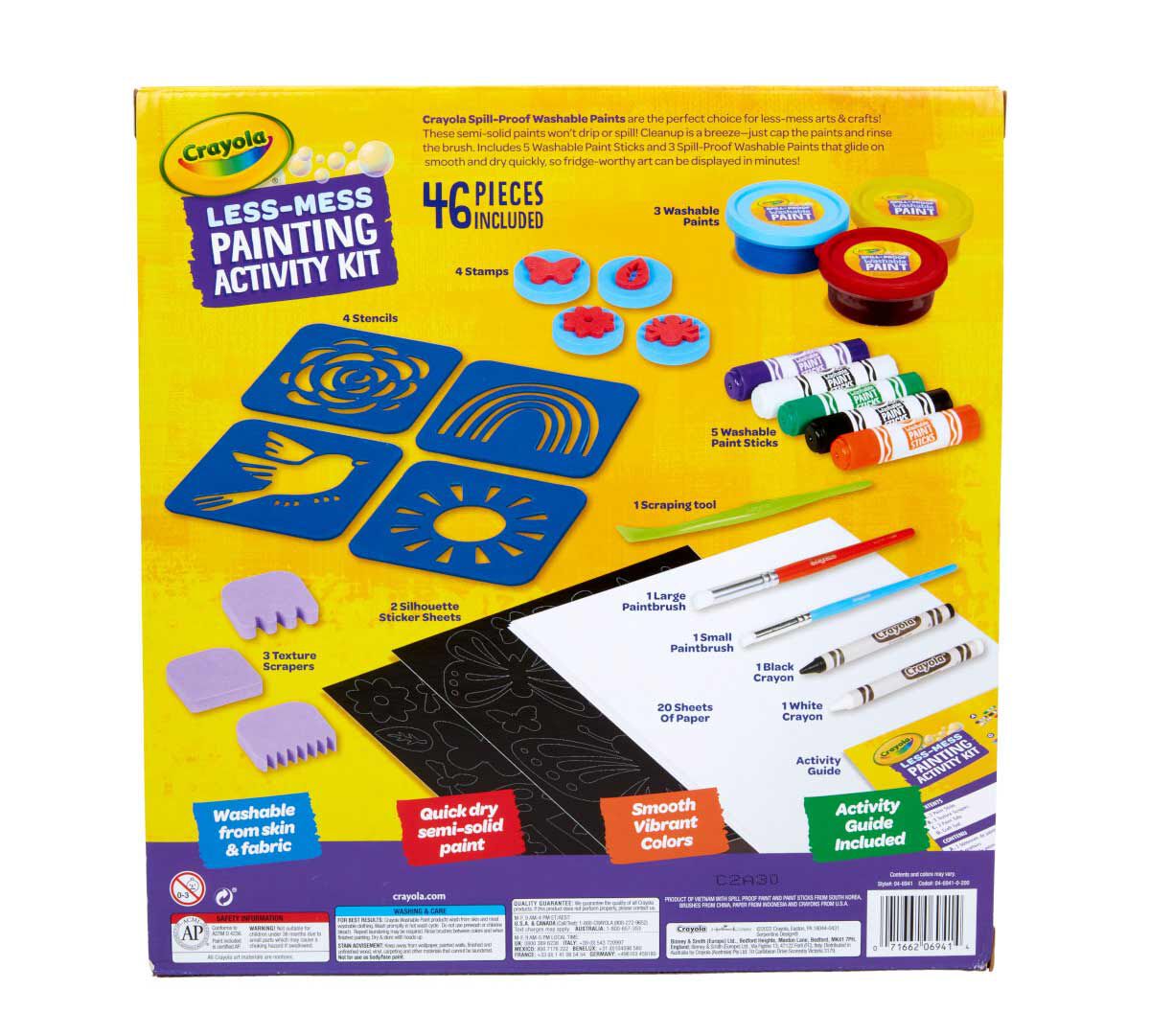 Less Mess Painting Activity Kit