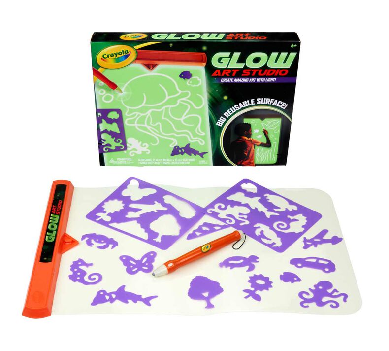 Glow Art Studio, Glow in the Dark Canvas