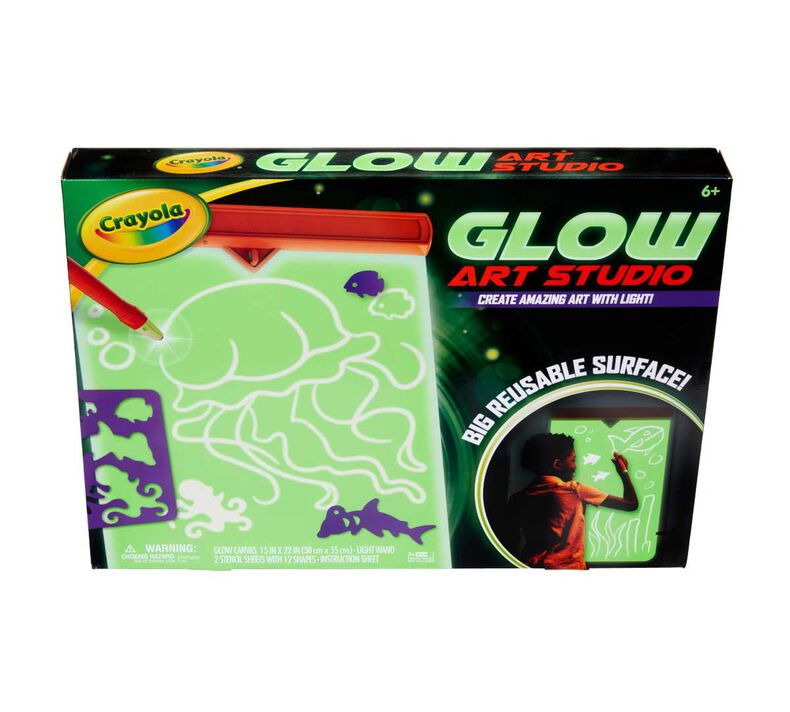 Glow Art Studio, Glow in the Dark Canvas