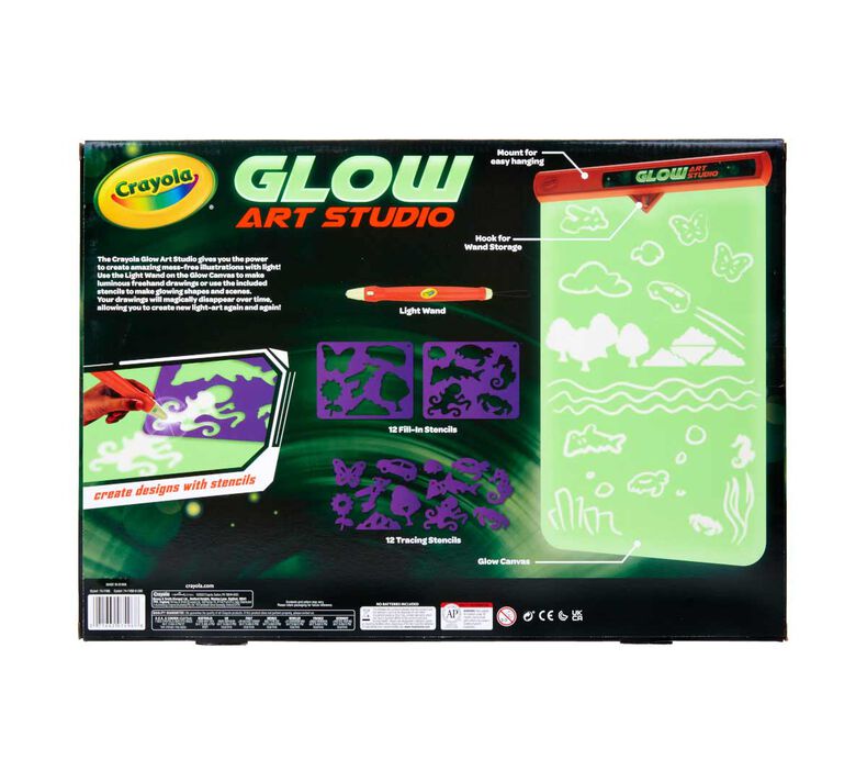 Glow Art Studio, Glow in the Dark Canvas