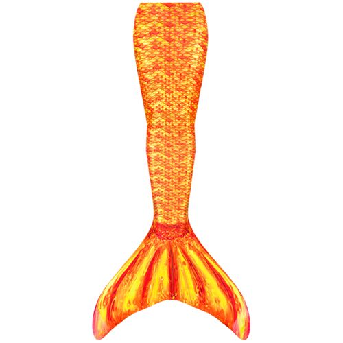 Tropical Sunrise Mermaid Tail With Monofin - Does Not Include Swimsuit