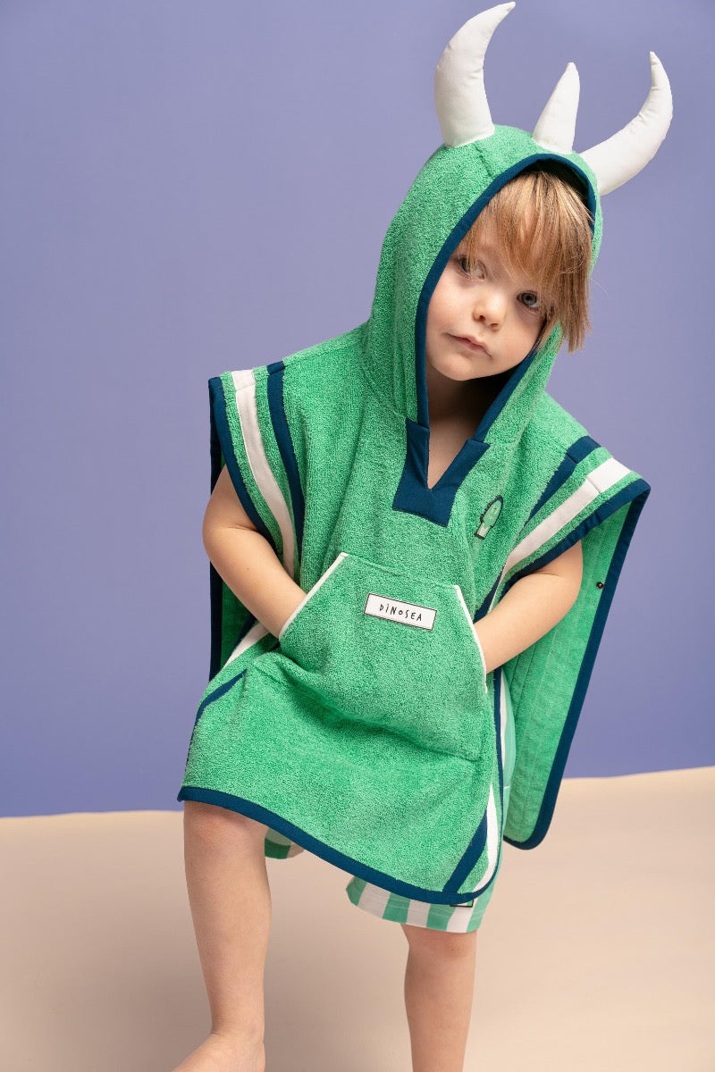 Spike the Dinosaur - Poncho Towel