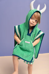 Spike the Dinosaur - Poncho Towel