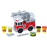 Play-Doh Wheels Firetruck Toy with 5 Non-Toxic Colors Including Play-Doh Water Compound