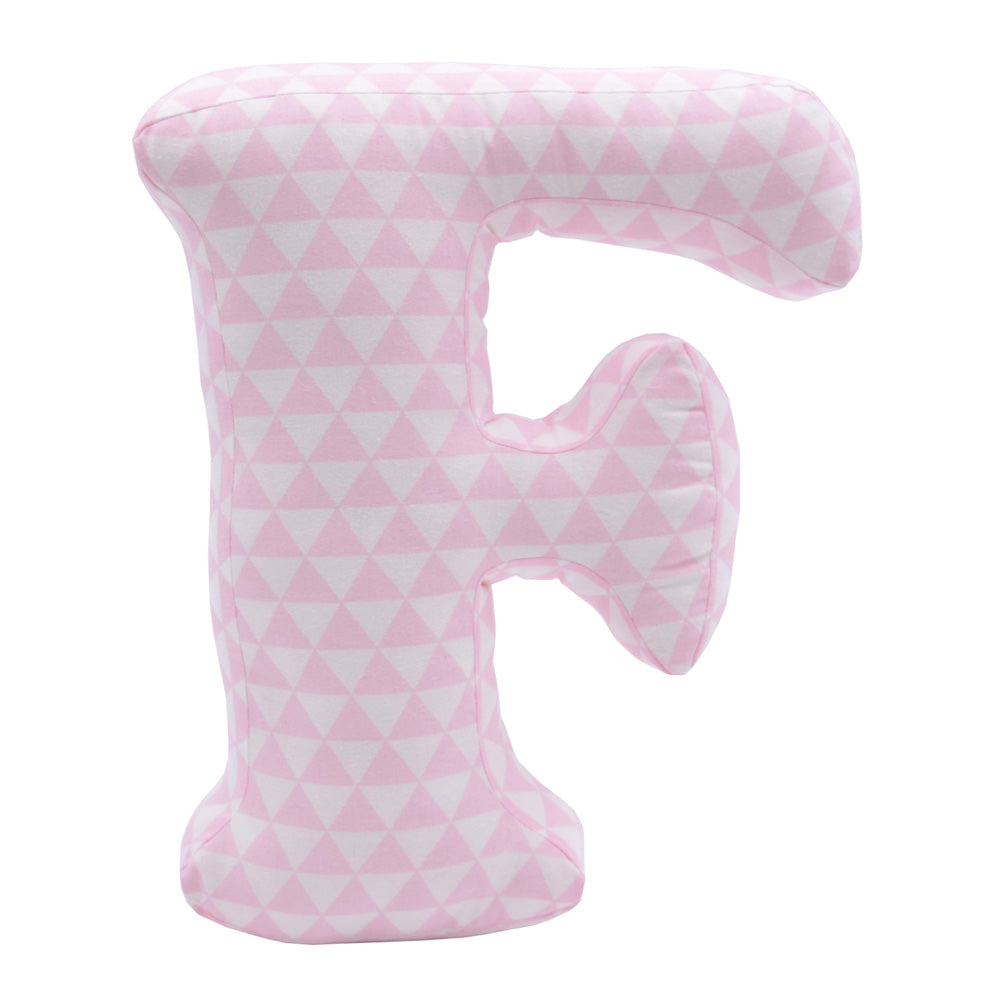 Soft Initials Pillow F