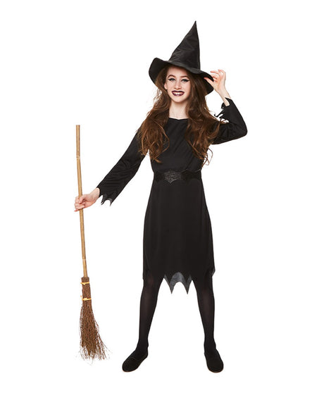 Witch Sorceress Halloween Costume - Black