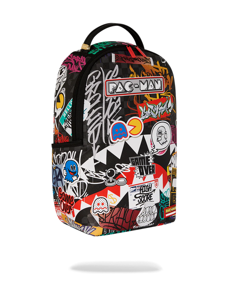 PACMAN LEVELED-UP ART BACKPACK