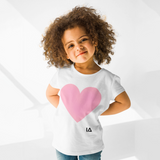 Interactive Glow In The Dark T-Shirt - Pink Heart