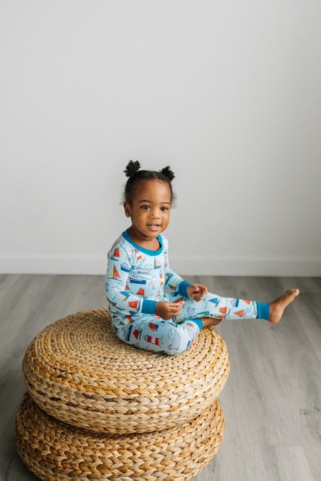 Set Sail Bamboo Long Sleeve Pj