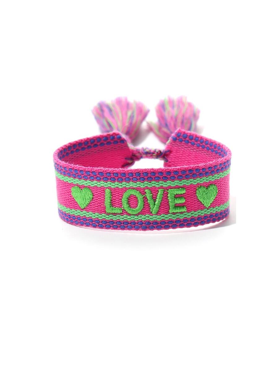 Wristband Love Neon