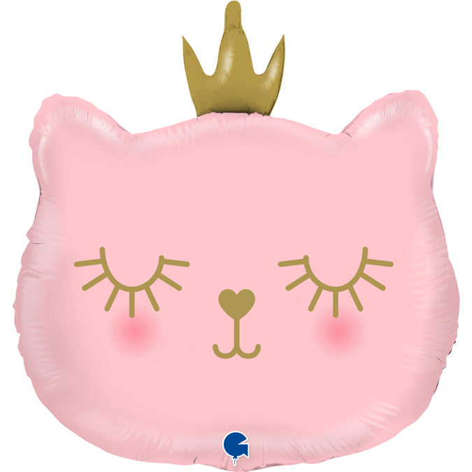 26" Cat Princess Foil Balloon