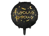 Foil balloon Hocus Pocus, 18", black