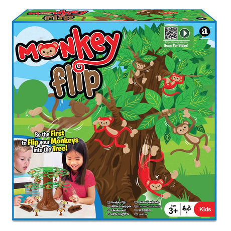 Monkey Flip! – Fast-Paced Action Stacking & Flipping Game