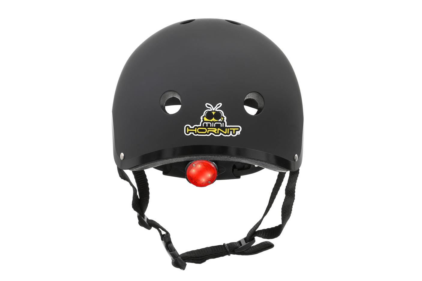 Black Multi Sports Helmet With Rear Light