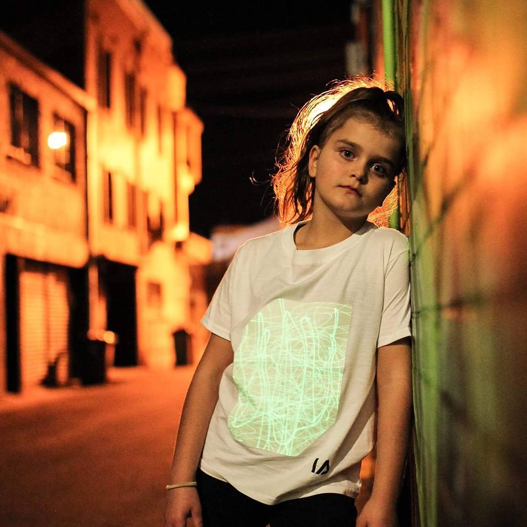 Interactive Glow In The Dark T-Shirt - White/Green