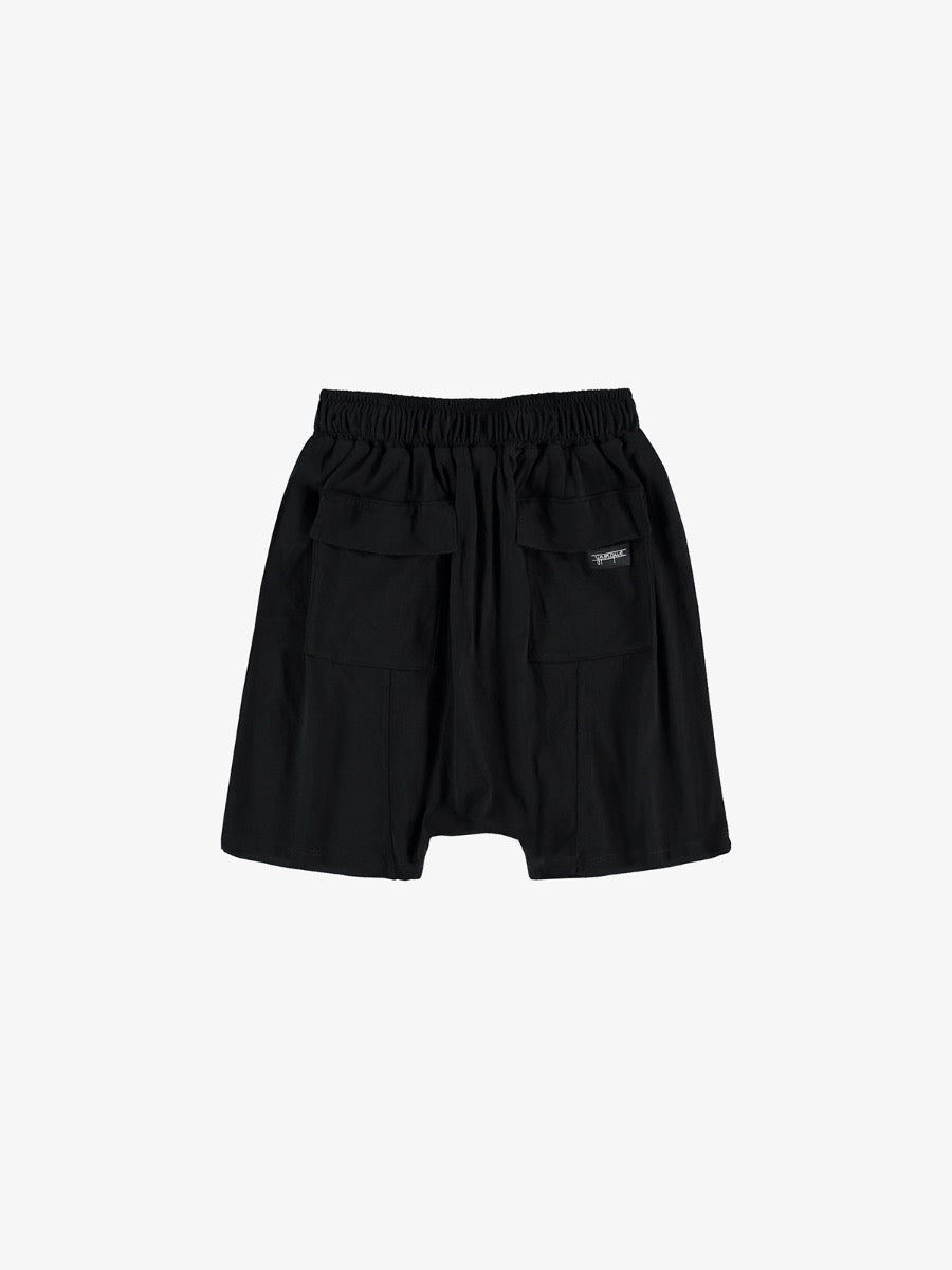 Jersey Black Shorts