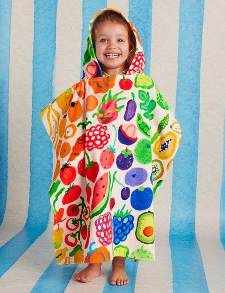 Hooded Towel - Veggies