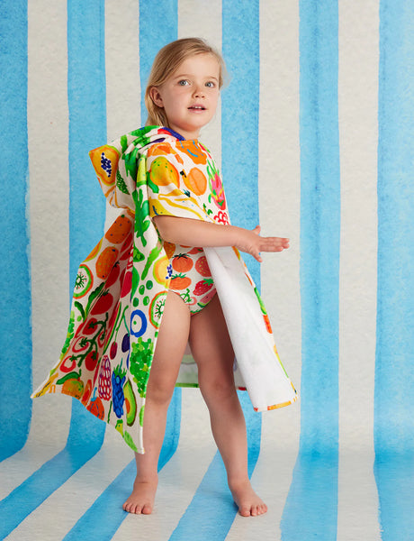 Hooded Towel - Veggies