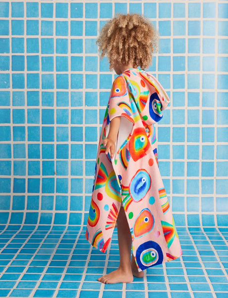 Hooded Towel - Fancy Fins