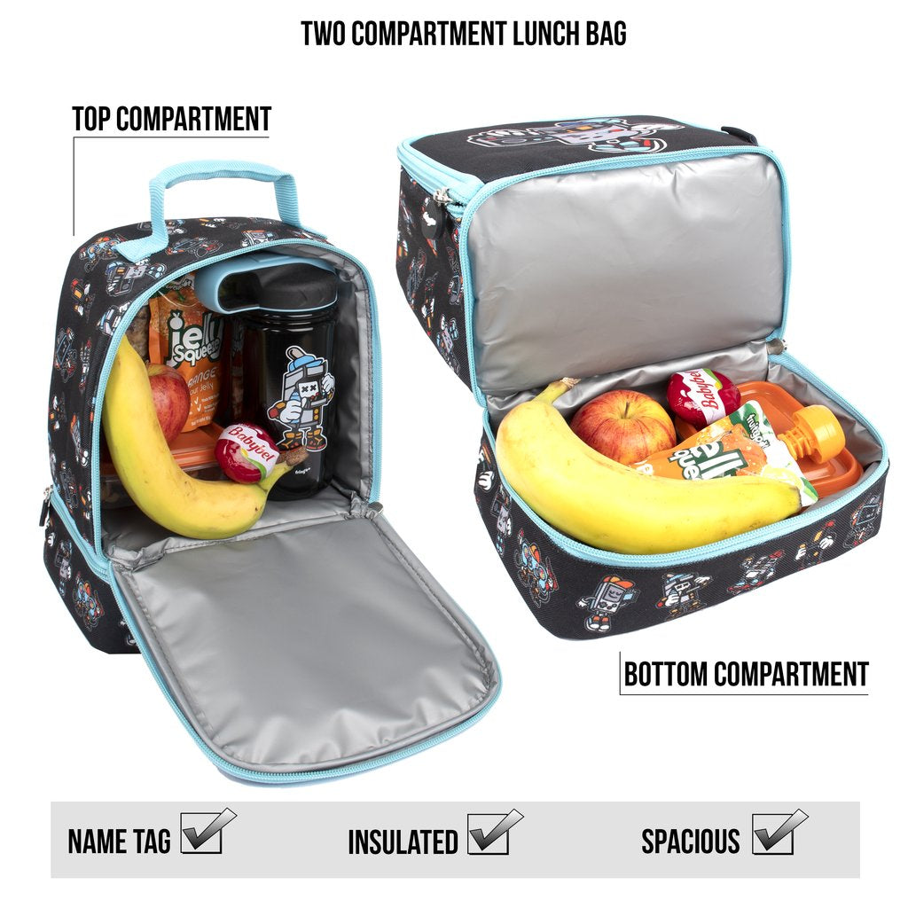 Lunch Bag Double Decker - Little Gamers