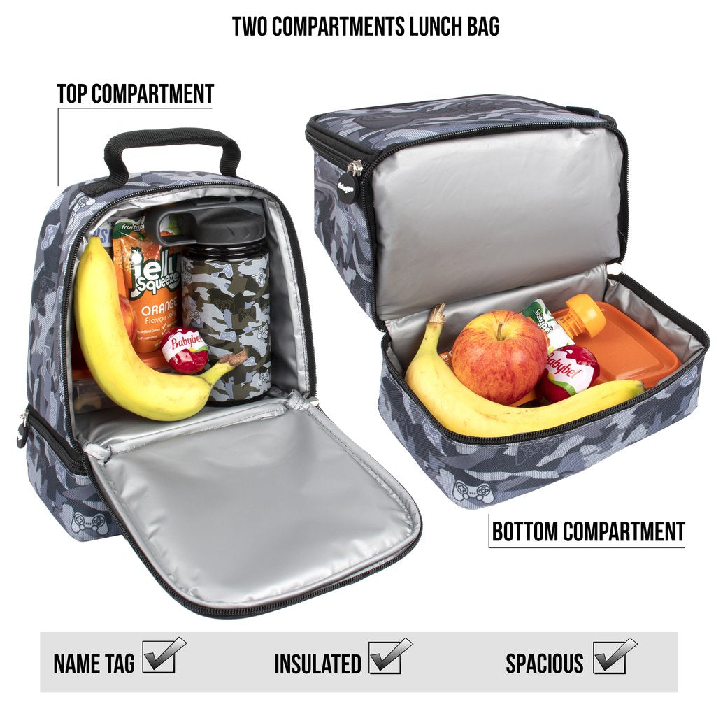 Lunch Bag Double Decker - Camo Pad