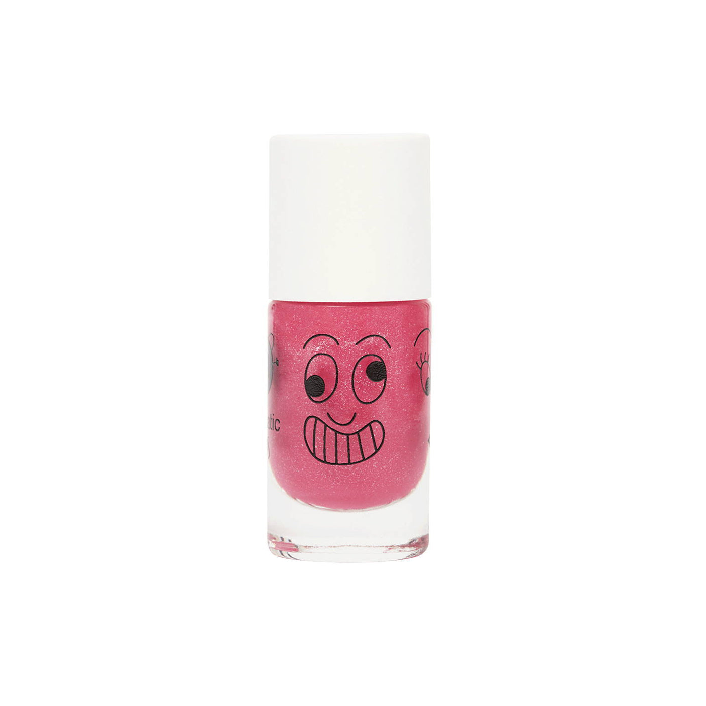 Kitty Nail Polish - Candy Pink Glitter