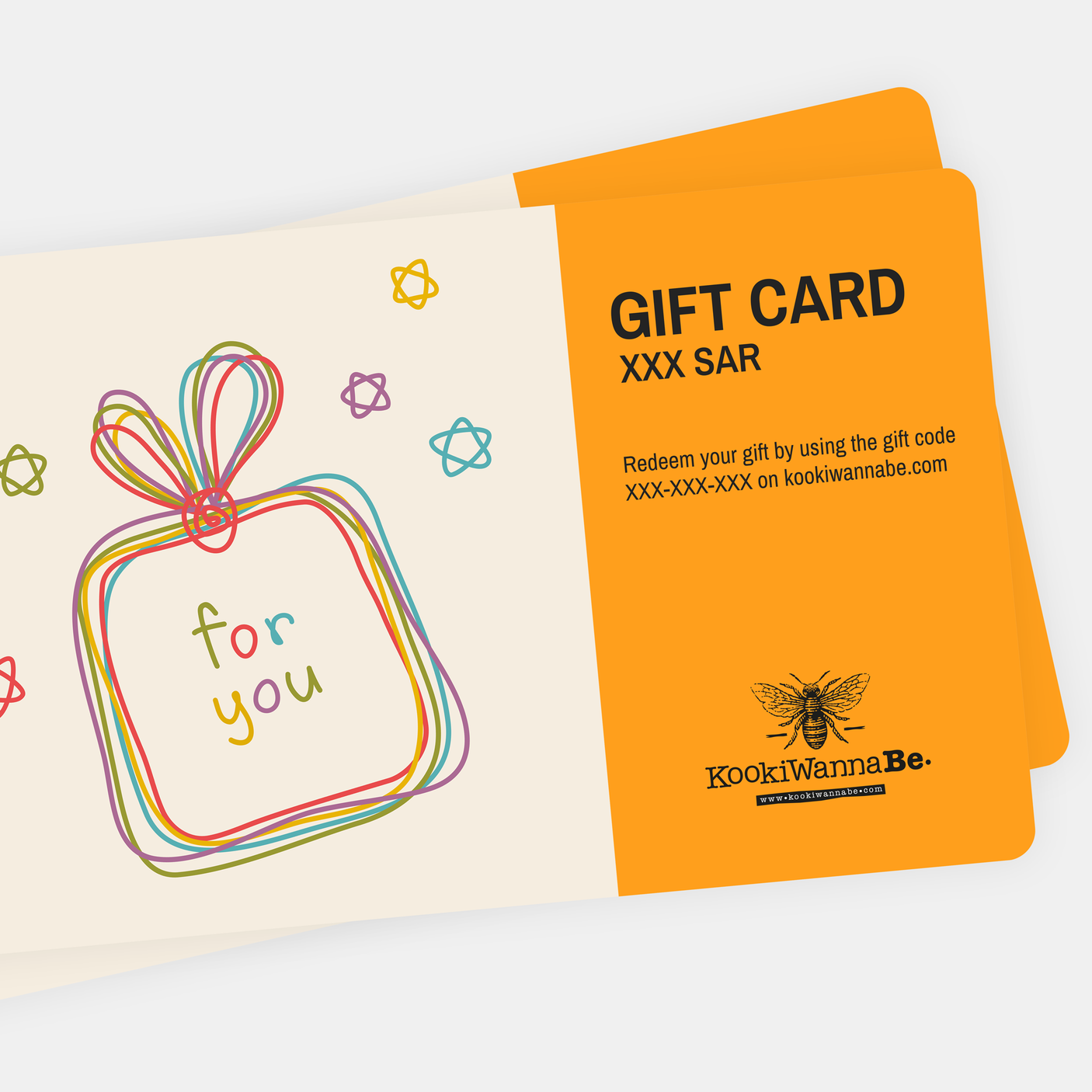 KookiWannaBe Digital Gift Card