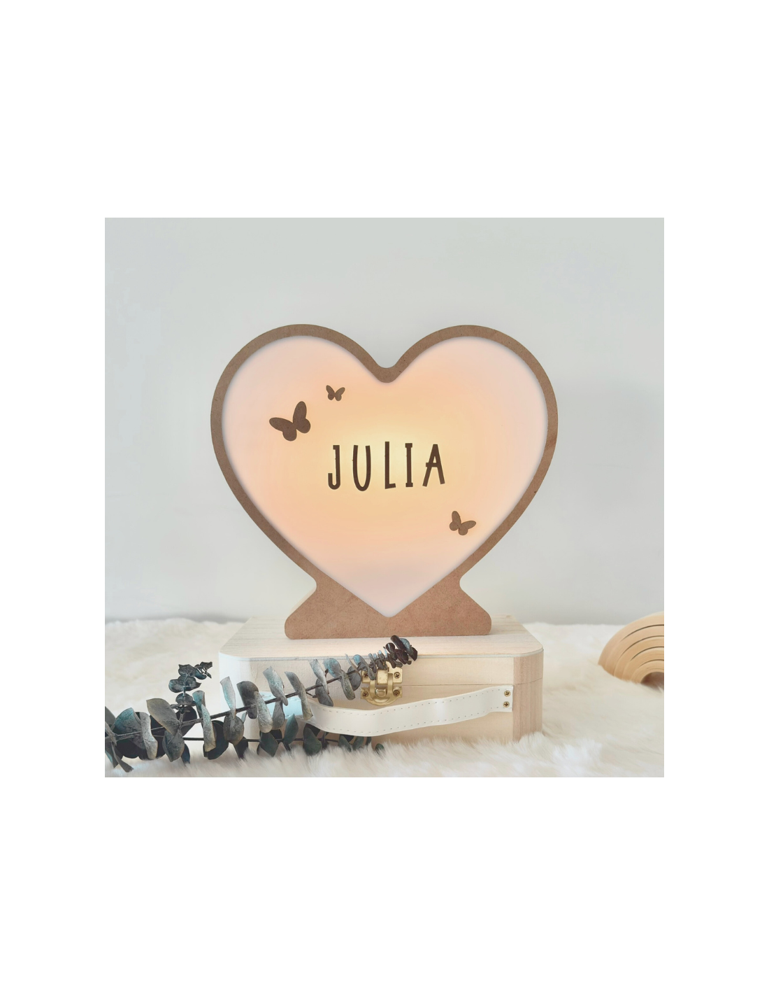 Extra Large Lamp - Heart