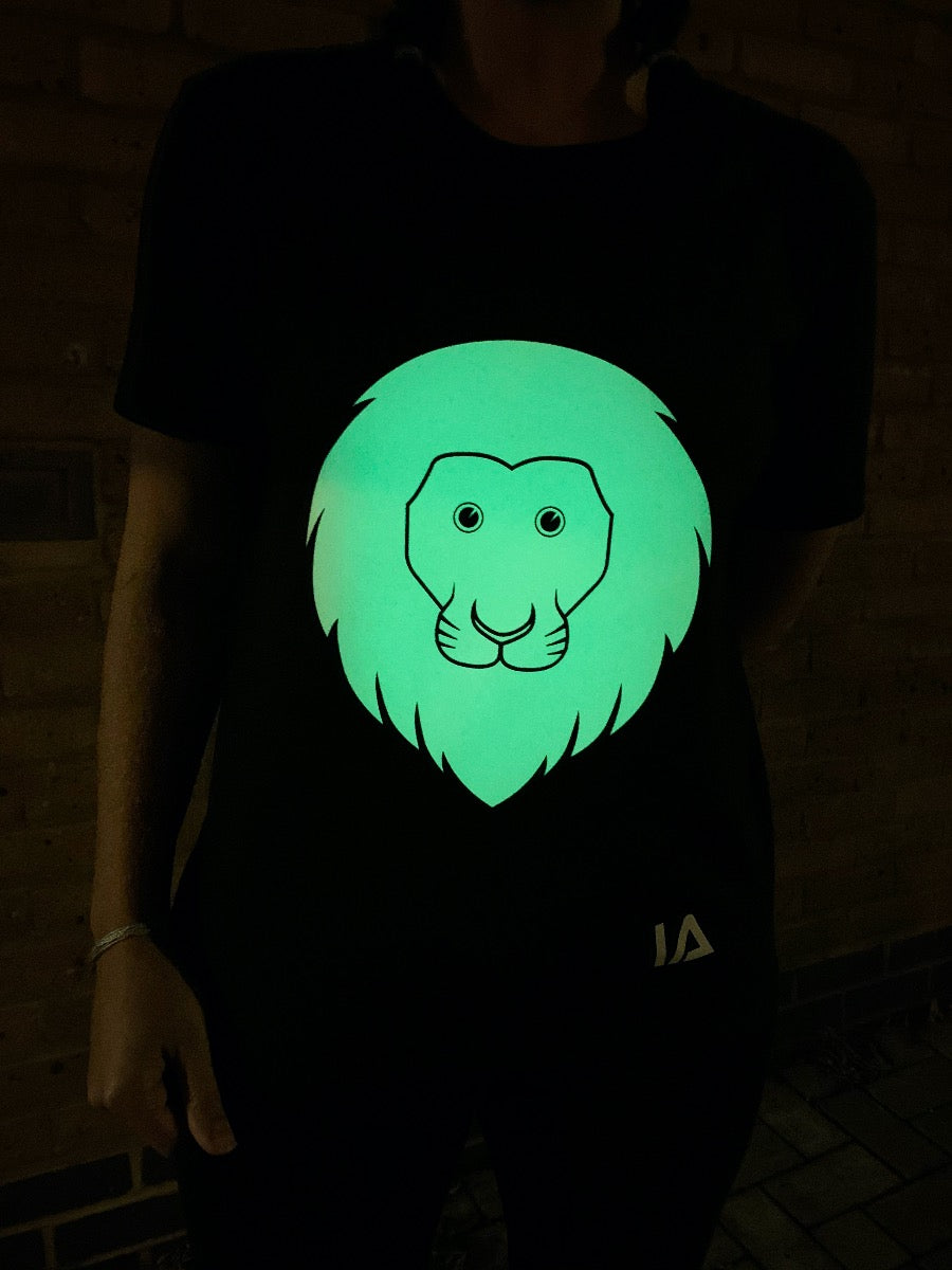 Glow in the Dark Tshirt - Lion Design