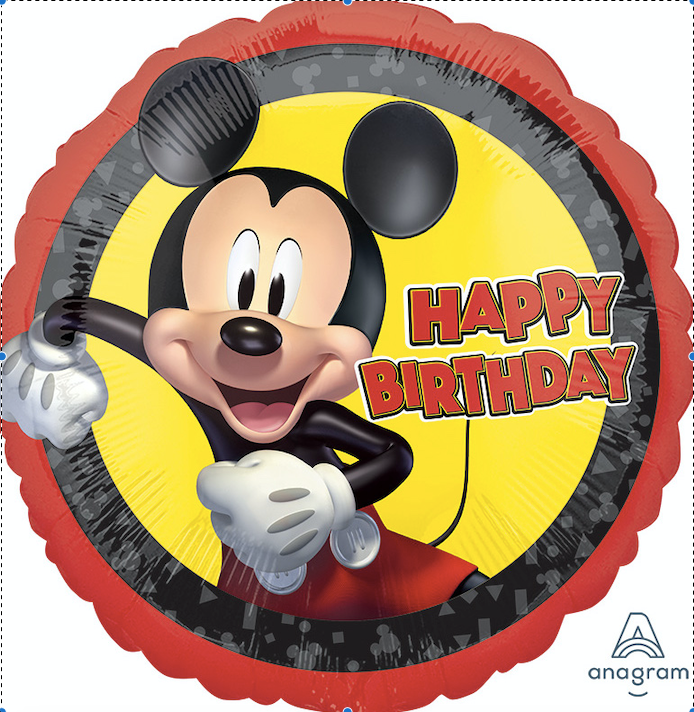 Mickey Mouse Forever Birthday Foil Balloon 18"