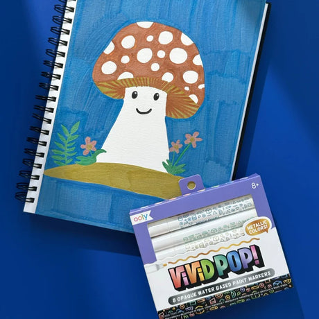 Metallic Colors Vivid Pop Opaque Water Based Markers
