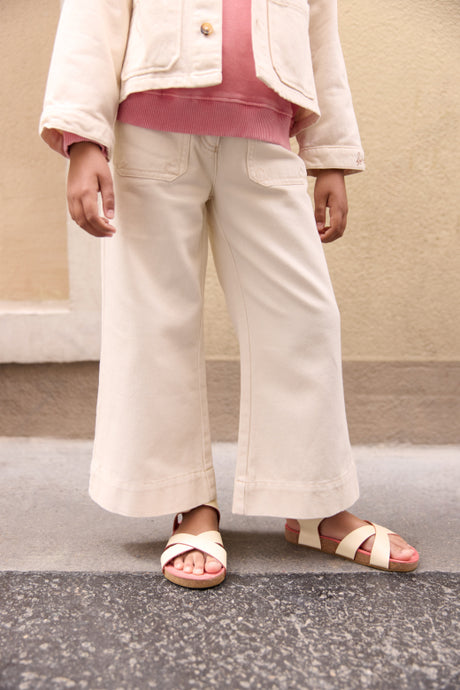 بنطال - لاكيخو أبيض