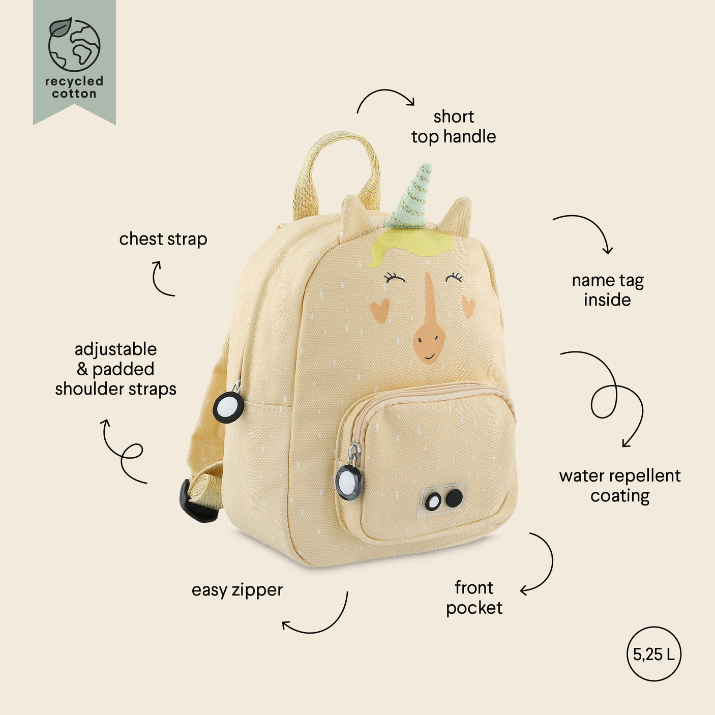 Backpack Small  - Mrs. Unicorn