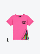 Peeking Rainbow Tee