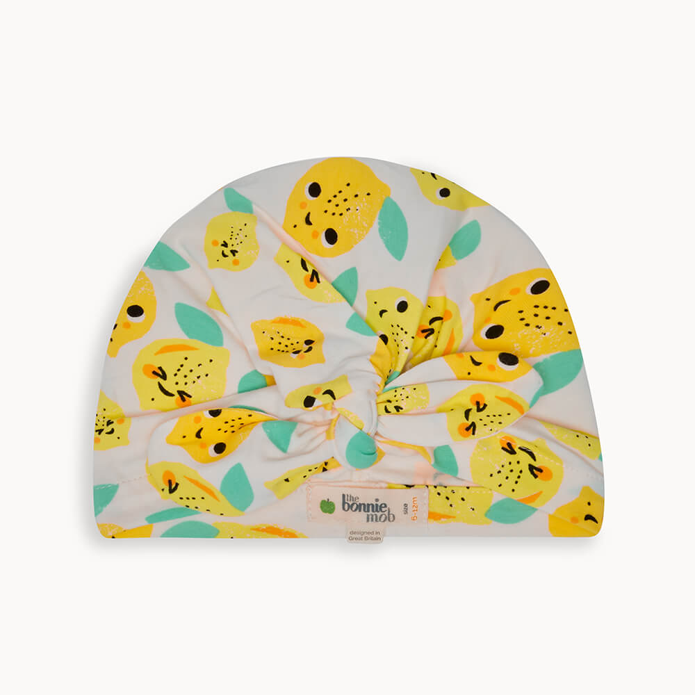 Lemon Turban Style Hat
