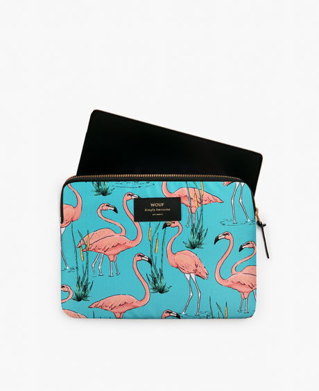 Pink Flamingos Ipad Sleeve