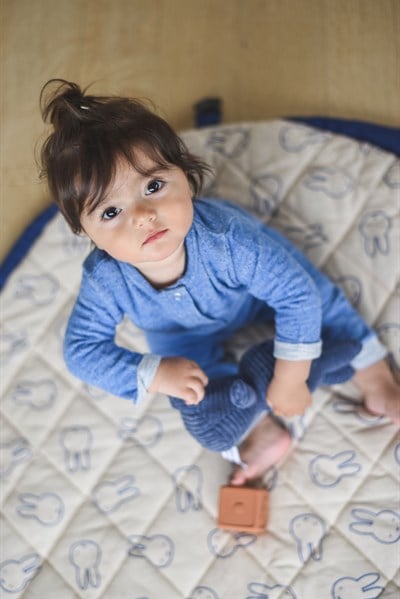 Soft Baby Play Mat and Storage Bag - Miffy