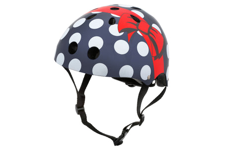 Polka Dot Multi Sports Helmet With Rear Light