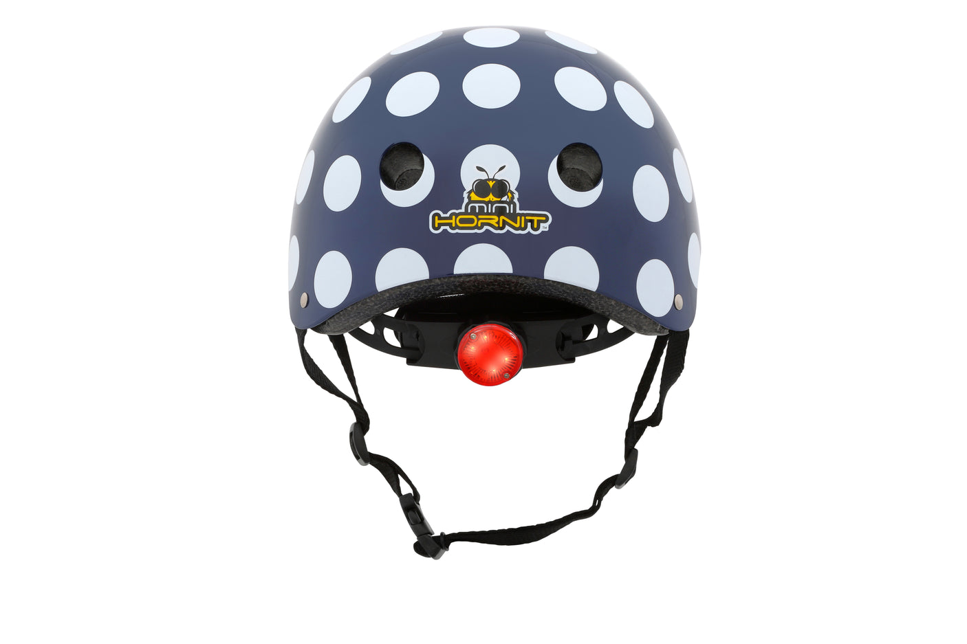 Polka Dot Multi Sports Helmet With Rear Light